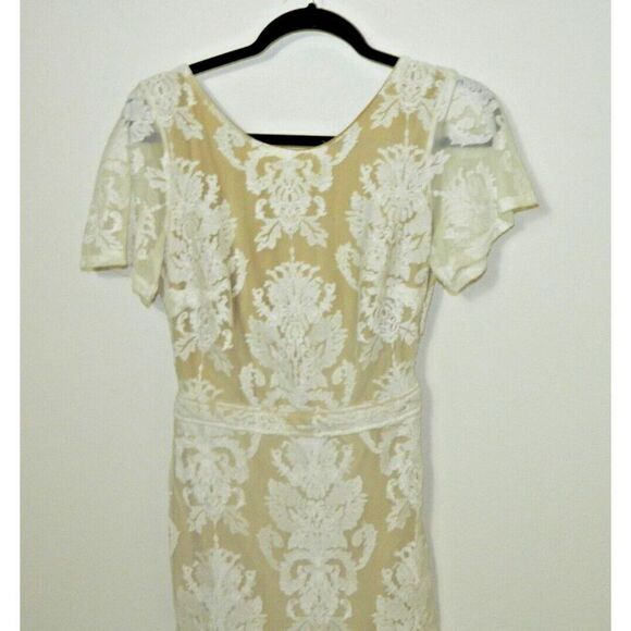 For‎ Love & Lemons Dress Size Small Lace White San Marcos Backless Mini - Picture 5 of 9